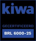 Kiwa BRL 6000-25 gecertificeerd
